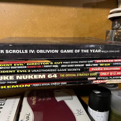 Collection of video game guides