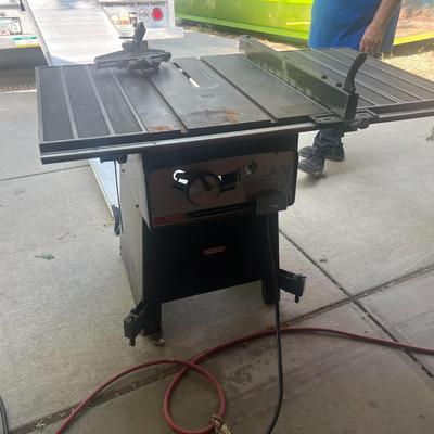 CRAFTSMAN 10" BENCH SAW (please read description)