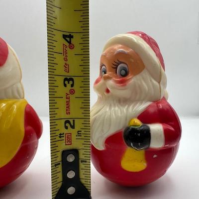 1970's Roly Poly Santa Claus Chime
