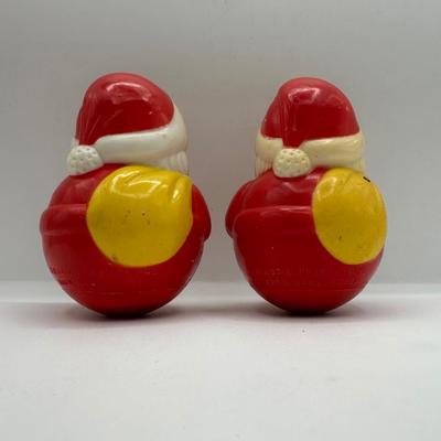 1970's Roly Poly Santa Claus Chime