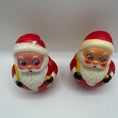 1970's Roly Poly Santa Claus Chime