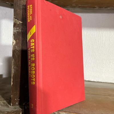 Cats vs. Robots #1: This Is War by Margaret Stohl and Lewis Peterson.