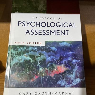 fifth edition of the book Handbook of Psychological Assessment by Gary Groth-Marnat
