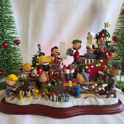 Peanuts Christmas Sleigh