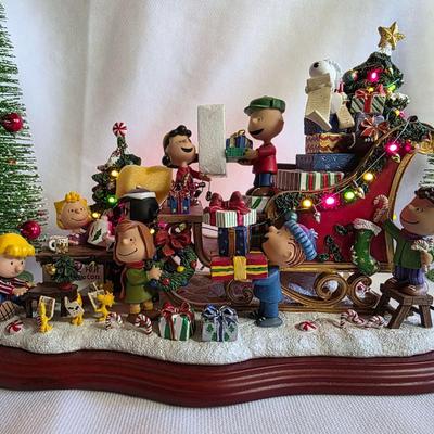 Peanuts Christmas Sleigh