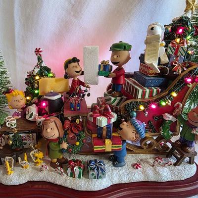 Peanuts Christmas Sleigh