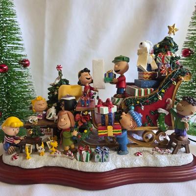 Peanuts Christmas Sleigh