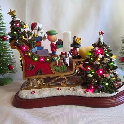 Peanuts Christmas Sleigh