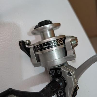 Shakespeare ALPHA fishing reel.