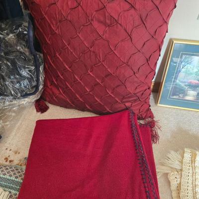 Pillow and lap blanket