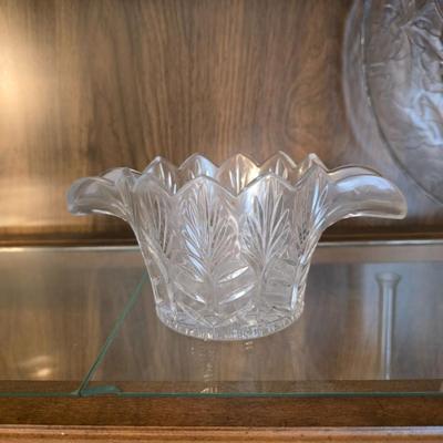 Crystal dish