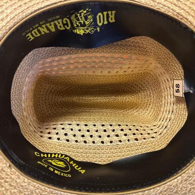 Rio Grande Chihuahua Mexico Structured Western Hat – Size 58