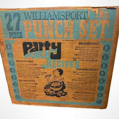 Williamsport 27-Piece Glass Punch Set