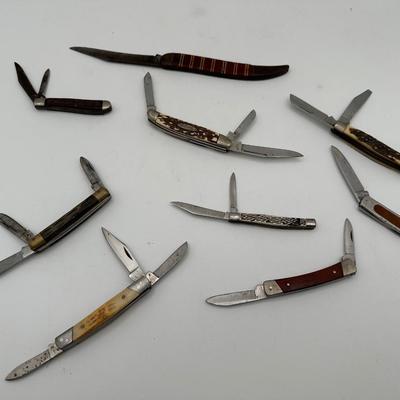 Vintage Pocket Knife Collection