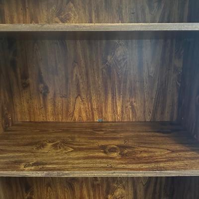 Tall Bookcase with Lower Cabinet