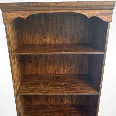 Tall Bookcase with Lower Cabinet