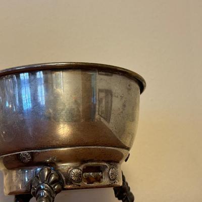 Vintage Glass Coffee Carafe with Stand & Warmer