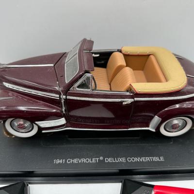 Lot of 4 Classic Diecast Cars