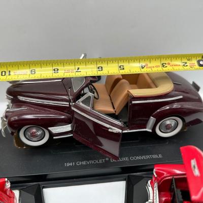 Lot of 4 Classic Diecast Cars