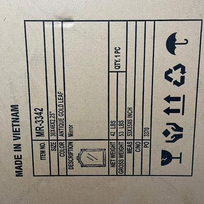 Imonie Engineered Wood Flat Wall Mirror