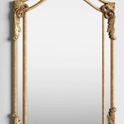 Imonie Engineered Wood Flat Wall Mirror