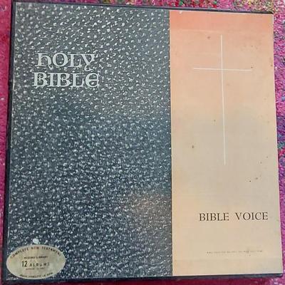Holy Bible on Vinyl records!
