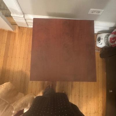 Convenience Concepts Town Square Metal Frame End Table