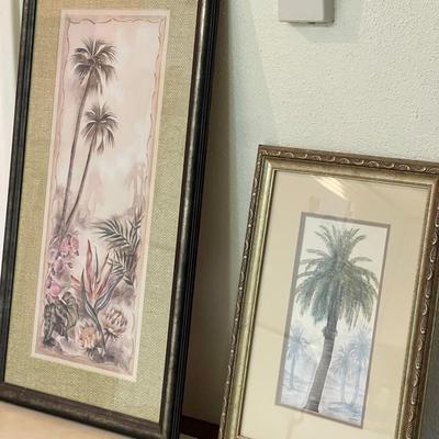 Sale Photo Thumbnail #40: 5 pieces of art of palm trees