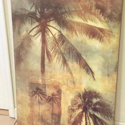 Sale Photo Thumbnail #37: 5 pieces of art of palm trees