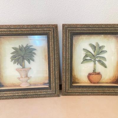 Sale Photo Thumbnail #39: 5 pieces of art of palm trees