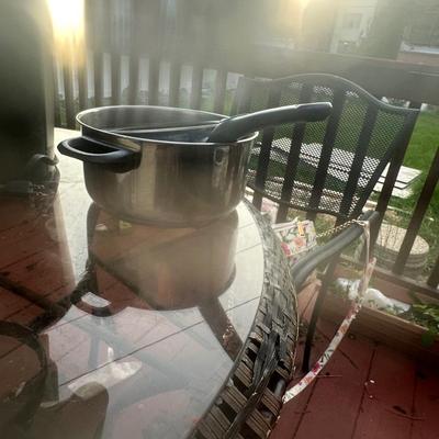 Large and medium cooking pot set