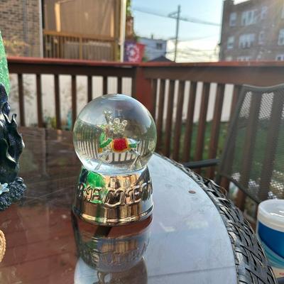 Reindeer Snow Globe