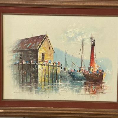 Sale Photo Thumbnail #46: Beautiful oil painting
