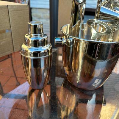 Crate & Barrel Bartenders serving set