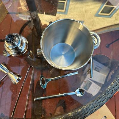 Crate & Barrel Bartenders serving set