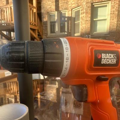 Black & Decker cordless drill bag and kit