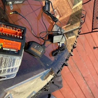 Black & Decker cordless drill bag and kit