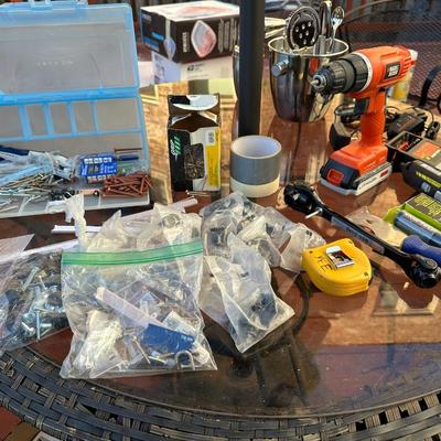 Black & Decker cordless drill bag and kit