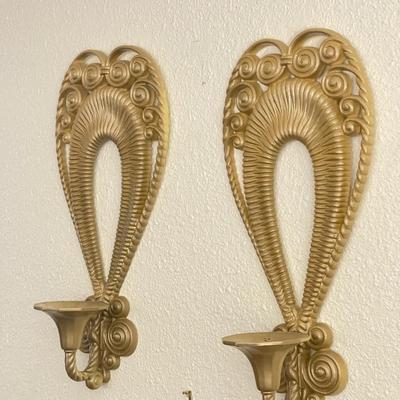 Sale Photo Thumbnail #60: Adorable pair of sconces