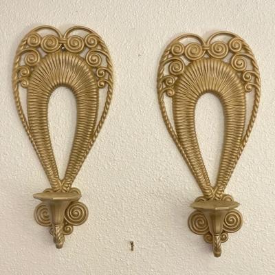 Sale Photo Thumbnail #62: Adorable pair of sconces