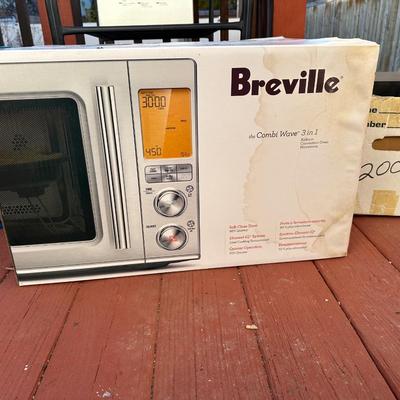 Breville - the Smooth Wave 1.2 Cu. Ft. Microwave - Stainless Steel