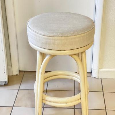 Sale Photo Thumbnail #99: Nice Heavy duty Ratan style stool
