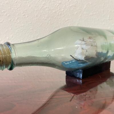 Sale Photo Thumbnail #103: Cool decor ship in a bottle!