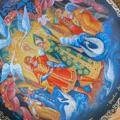 Sale Photo Thumbnail #118: Beautiful russian decorative plate