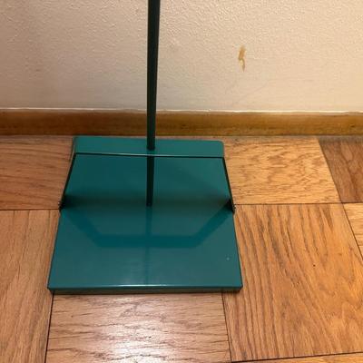 Mid-Century Modern Atomic-Style Floor Lamp with Saucer Shade