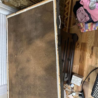 “Great Wall at home” vintage Chinese shell carving framed shadow box wall art