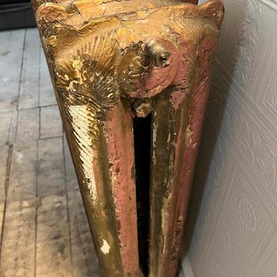 Victorian Era Antique Small cast-iron radiator used for heating