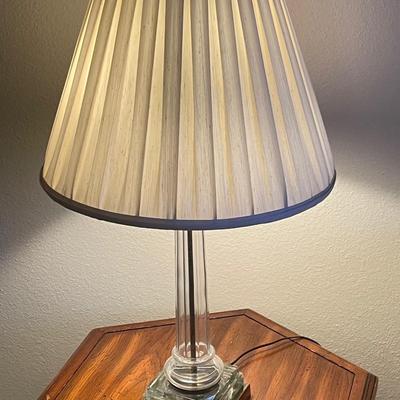 Sale Photo Thumbnail #133: Absolutely stunning glass lamp!