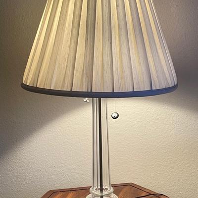 Sale Photo Thumbnail #131: Absolutely stunning glass lamp!