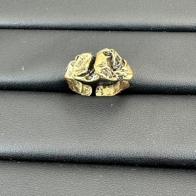 Luxurious Gold Alloy Plated Ring